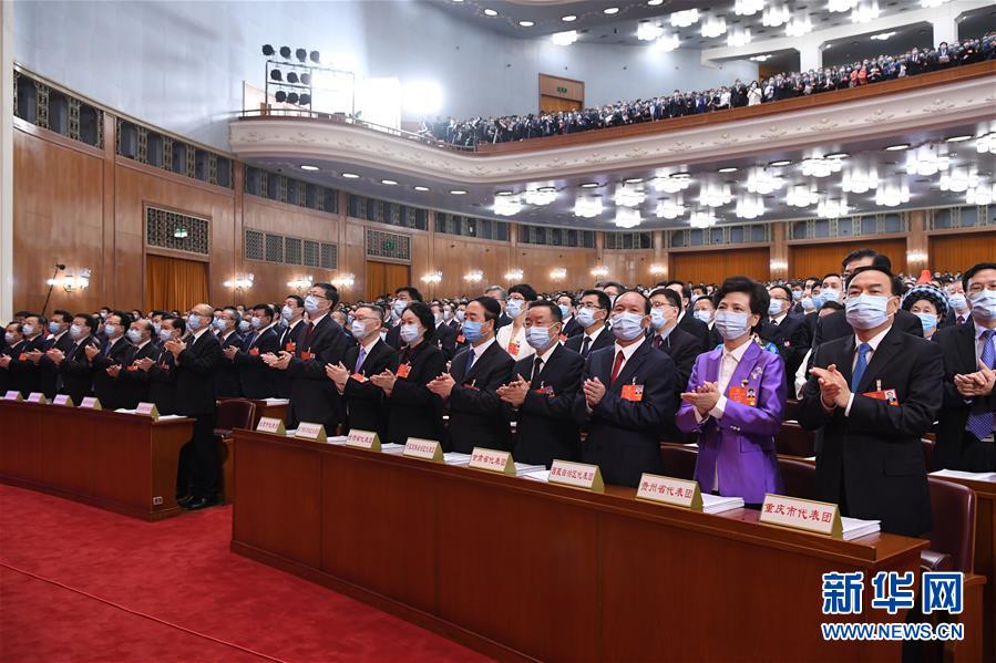 5月22日，第十三屆全國人民代表大會(huì)第三次會(huì)議在北京人民大會(huì)堂開幕。 