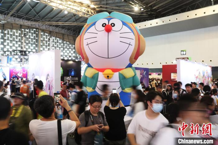 第十八屆中國國際動(dòng)漫游戲博覽會(CCG EXPO 2023)。 張亨偉 攝