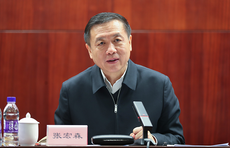 中國作協黨組書記、副主席張宏森出席活動并講話