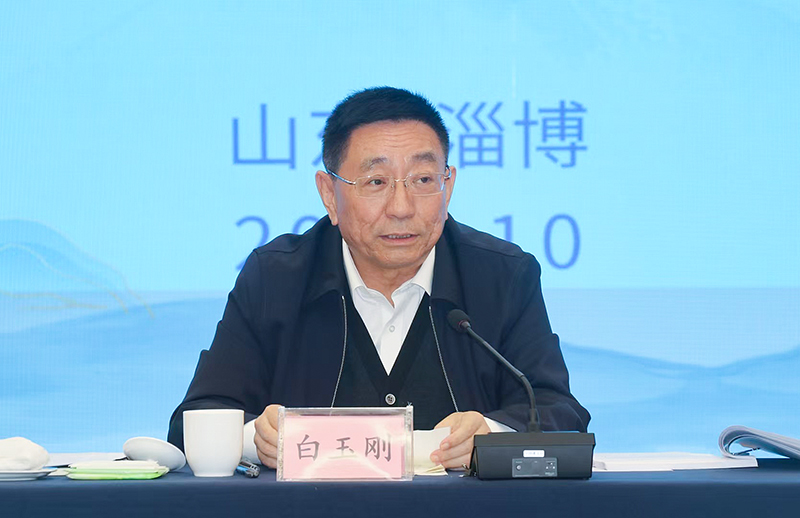 山東省委常委、宣傳部部長白玉剛作總結講話