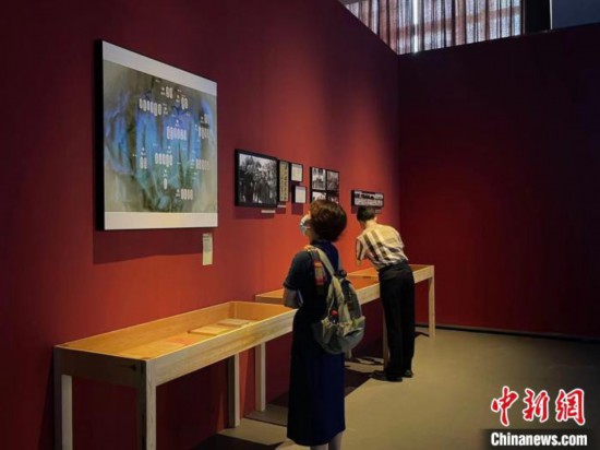 展覽現(xiàn)場(chǎng)。 童笑雨 攝 展覽現(xiàn)場(chǎng)。 童笑雨 攝